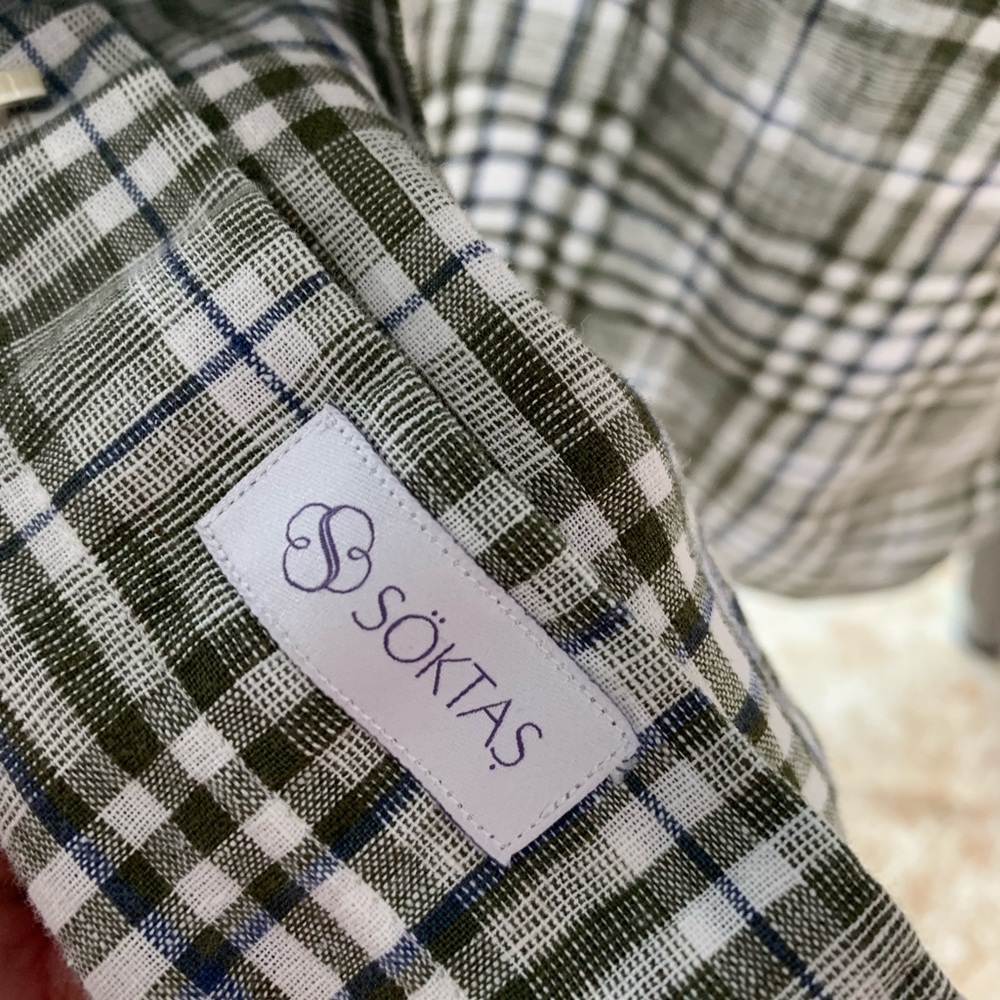 Suitsupply linen shirt size 41/16